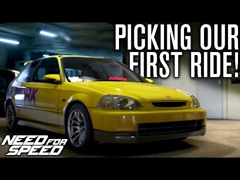 Need for Speed 2015 Let's Play | PICKING OUR FIRST CAR! | Episode 1
