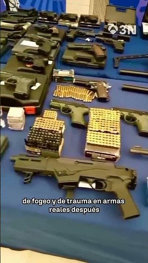 🚨 National Police seize 644 firearms from a storage unit in Girona