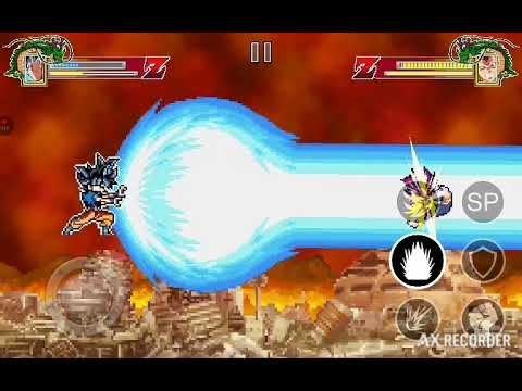 Power warrior goku(ui) vs vegeta(ue)