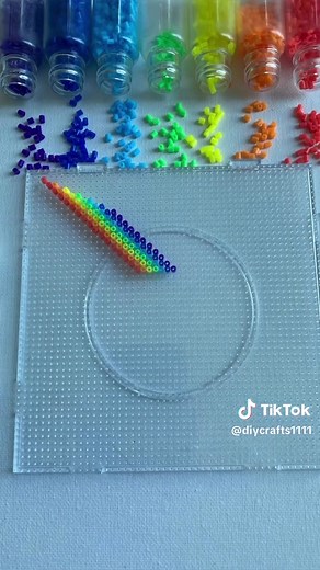 DIY Rainbow Earrings with Perler Beads: Easy Craft Tutorial