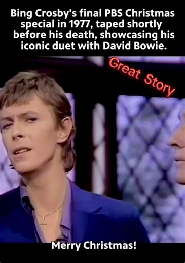 Bing Crosby and David Bowie collaborated on the Christmas classic