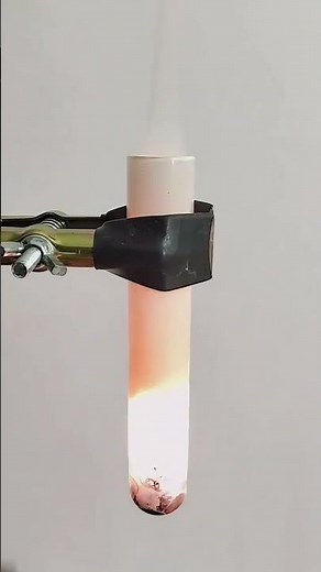 POTASSIUM CHLORATE + SUGAR REACTION #chemistry #chemistry #chemistryeducation