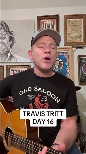 TRAVIS TRITT DAY 16! “Where Corn Don’t Grow.” #countrymusicartist #singersongwriter #acousticcover