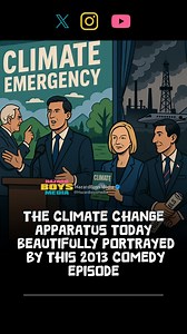 The climate change apparatus today beautifully portrayed by this 2013 comedy episode 🙌🏽 #climatechange #globalwarming #comedy #reality #scam #fyp #hazardboys | Hazardboysmedia
