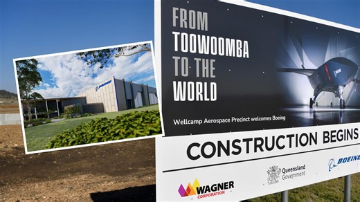 First pics: Work starts on Boeing plant inside $550m city precinct