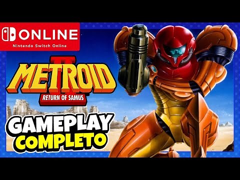 Metroid II: Return of Samus Full Walkthrough | Longplay | Nintendo Switch | Game Boy