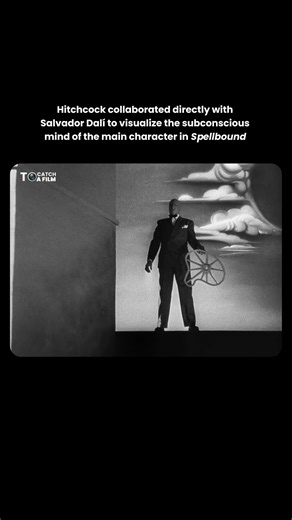 To Catch A Film on Instagram: "The collaboration between two giants of their fields: Surrealism and cinema. The original, elaborate sequence conceived by Hitchcock and Dalí was around 20 minutes long. Due to producer David O. Selznick's concerns about complexity and expense, the final cut reduced the sequence to approximately two minutes. . . . . . #alfredhitchcock #salvadordali #spellbound #explore #cinema #movies #films #reels #explorepageًًً"