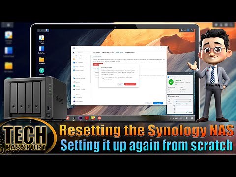 Resetting Synology NAS DSM & setting it up again from scratch - How to factory reset Synology NAS