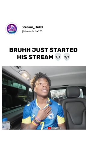 StreamHubX123 on Instagram: "This isn’t just a stream… this is iShowSpeed in his PRIME 😭🔥 Unexpected moments, insane reactions, non-stop laughs and PURE chaos — every second is clip-worthy 💥 Once you start watching, there’s NO going back 👀⚡ Speed really knows how to break the internet every single time 🚀 #ishowspeed #fypage #twitchstreamer #youtubegaming #livestream"