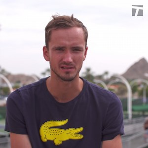 Dear Daniil Medvedev, Do you plan on destroying everyone at Indian Wells? Best Regards, Us 😂 | Tennis Channel