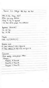 Chapter 11. Analysis of Variance One -Way ANOVA about ( Tukey's HSD Post Hoc Test ) Tutorial 11.2