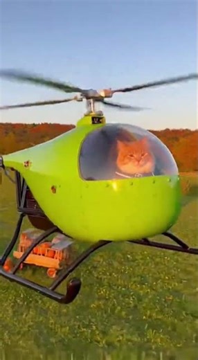 #funny #funnycat #helicoptercrashing #shorts
