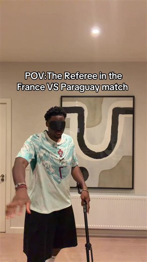 0 yellow cards for Paraguay how😭 #france #paraguay #worldcup #fyp #utdtrey