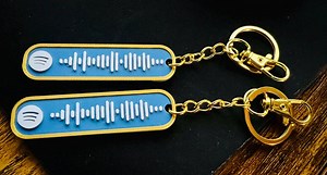 Custom Spotify Keychain: Scannable Music Code Keyring - Personalized Song & Playlist Gift for Couples, Anniversary, Birthdays - VAT INCLUDED - Etsy