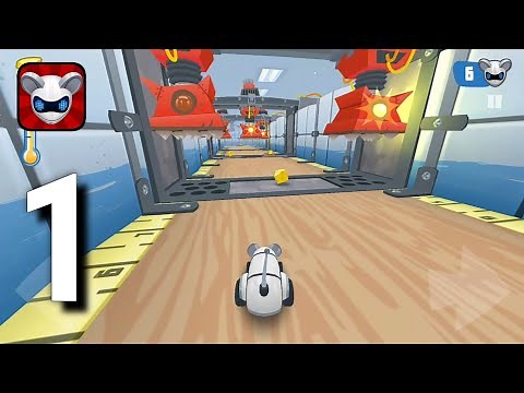 Mouse Bot - Gameplay Walkthrough Part 1 | Lab 1-2 (Android, iOS) | GAMING Kid