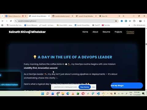 24×7 Live DevOps Automation Framework with CI/CD-Driven Web Evolution