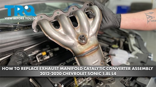 How to Replace Exhaust Manifold Catalytic Converter Assembly 2012-2020 Chevrolet Sonic 18L L4