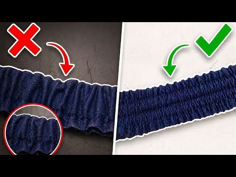 Stop Sewing Elastic Waistbands Like This (Do This Instead) Beginners Friendly Tutorial