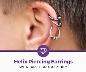 Top 5 Best Helix Piercing Earrings (2025 Review) | LearningJewelry.com™
