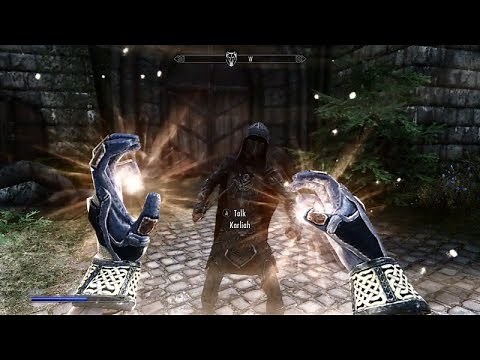 Skyrim SE - First Person Magic Animations Mod