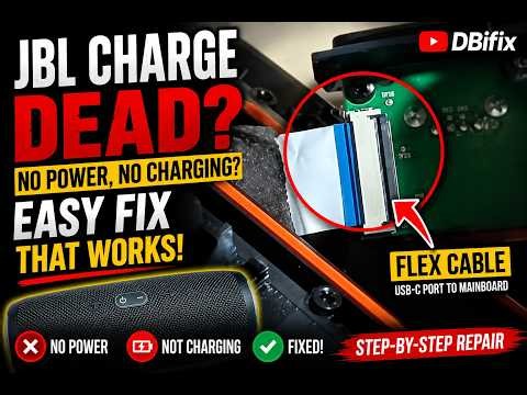 JBL Charge Won't Turn On or Charge? Easy Fix That Actually Works!