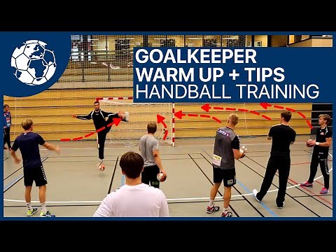 Goalkeeper Warm Up + Tips from Sindre Walstad - Nøtterøy Norway Handballtraining | Handball inspires