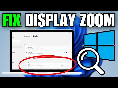 How To Fix Display Too Zoomed In (Windows 11)