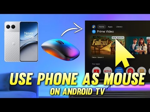 Use Phone As Mouse On Android TV 🖱️