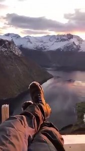 86K views · 8.3K reactions | Sunrise in Norway  IG: bajas.the.westie | Aurora Borealis Observatory | Facebook