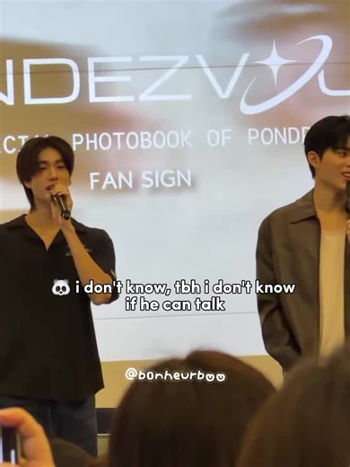 Adorable Moments with Pond Phuwin and PP Naravit