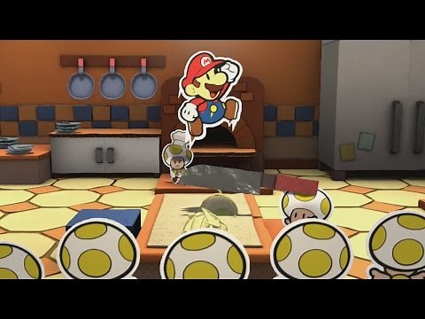 Tangerino Grill (Mini Star 1) - Paper Mario: Color Splash Walkthrough