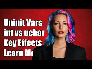 Understanding Consequences of Uninitialized Variables: int vs unsigned char