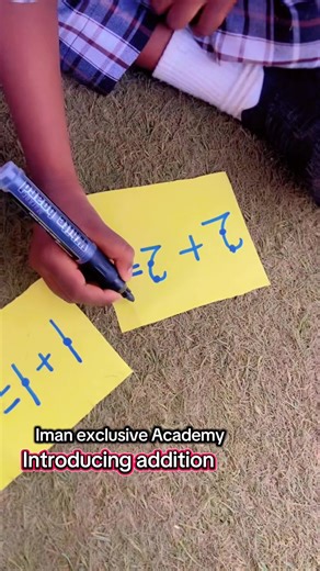 Introducing addition to our nursery learners using dots! Count, add, and write the correct answer. Early math skills start here. 🔢✏️”@iman exclusive #MathForKids #NurseryLearning #EarlyMathSkills #foryou #goviral