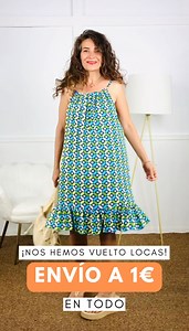 311K views · 241 reactions | ENVÍO a 1€ Promoción limitadatinyurl.com/4wrhjdpz Vestido Begonia, tallas M a XXL, 19,99€ | Chela | Facebook