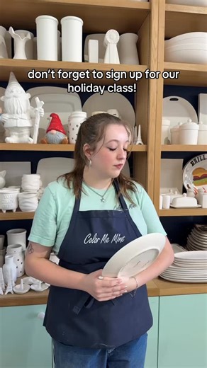 We’re hosting a holiday painting class on December 5th! All details are below, book your reservations now! 🗓️December 5th from 6-8pm 👤Ages 13 & Up | Reservation REQUIRED 💵$48 ( tax, includes all supplies) 📍Color Me Mine Tustin #colormemine #orangecounty #potterytiktok #class #holidays @colormeminebrea | Color Me Mine