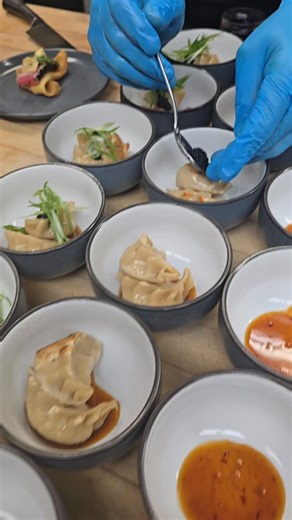 Wow! What an absolutely amazing night Jake's had hosting another Chef's table! Chef Mark Hull and Brad Rookey created an Asian inspired menu that left every guest in awe of the flavor and beauty that was presented. Chef's tables are such a vibe. Show this reel some love so we can convince our talented duo to host another in February ❤️ #goodthings | Jake's on the Water