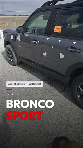 Ford Bronco Sport PEPS Smart Key in Windsor ON | Car Key Replacement On-Site, No Tow Needed