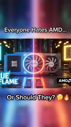 Intel Fans Be Like… AMD Can’t Compete? 😤 #pcgaming #amd #gamingshorts
