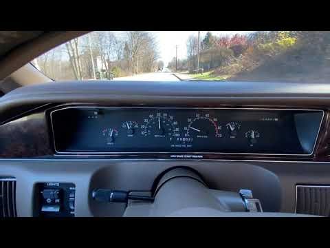 1993 Buick Roadmaster Odometer and tripmeter