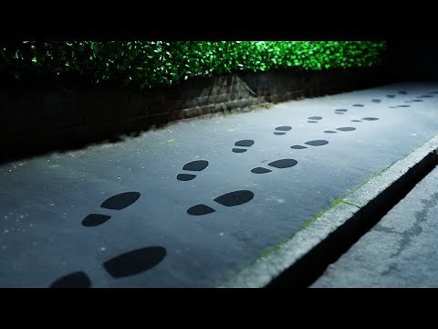 Footstep generator with Blender geometry nodes