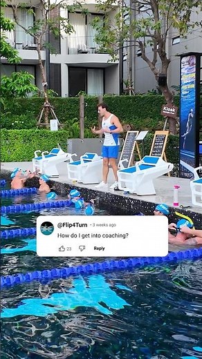 Want to get into swim coaching? 🏊‍♂️
