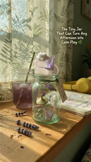 💚 The Tiny Jar That Can Turn Any Afternoon into Calm Play 🌿