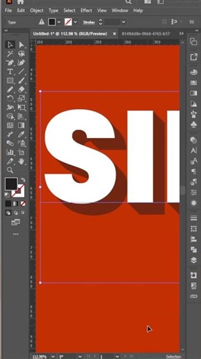 Mastering Shadow Tricks: Long Shadow & Drop Shadow Effects in Minutes! #shortvideo #youtubeshorts