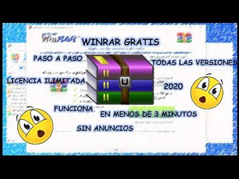 CÓMO OBTENER LA LICENCIA DE WINRAR ILIMITADA GRATIS, PASO A PASO | 2020