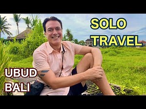 Solo Travel Around The World! Minimalist Backpacking. Ubud Bali Indonesia