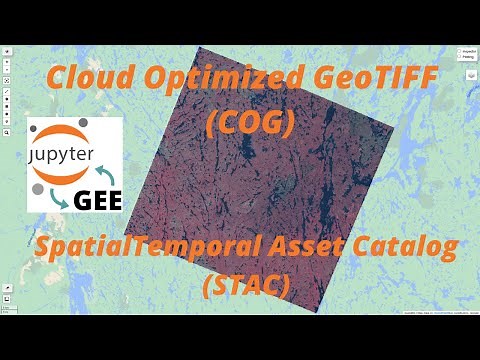 GEE Tutorial #44 - How to use Cloud Optimized GeoTIFF (COG) and SpatioTemporal Asset Catalog (STAC)