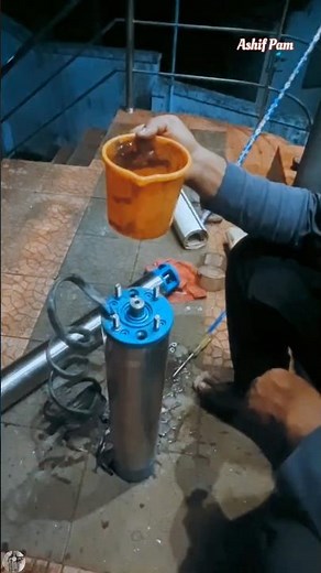 1HP Water pump installation | Submersible water pump installation | #submersible #pump #short #diy