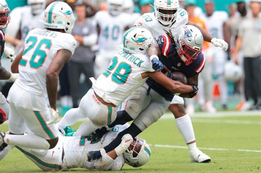 What channel is Patriots vs Dolphins NFL game today? Start time, schedule, where to watch, streaming