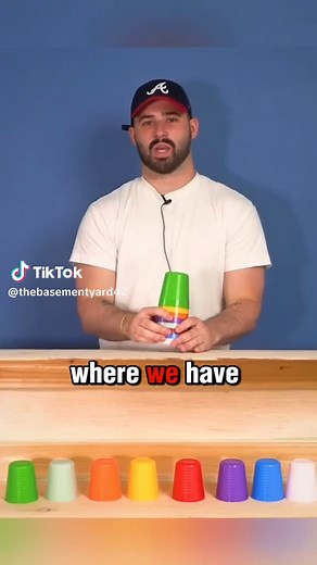 TikTok Cup Matching Challenge with Basement Yard