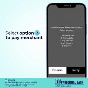 28K views · 62 reactions | Did you know you can pay bills with mobiWise? Watch this video to learn how. #mobiWise #PrudentialBankGh #TrulyDependable | Prudential Bank Ghana | Facebook